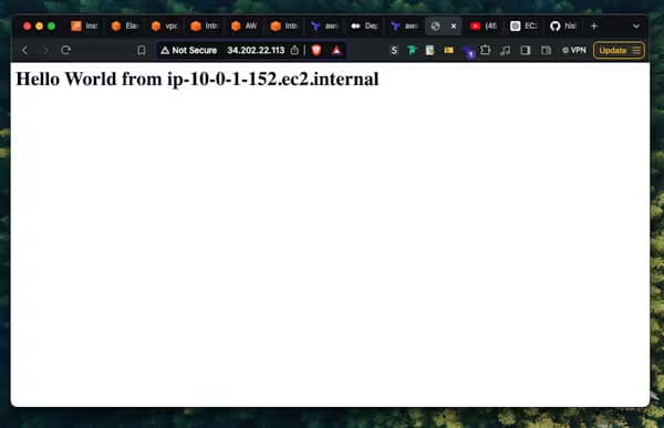 Simple EC2 Web Server using Terraform